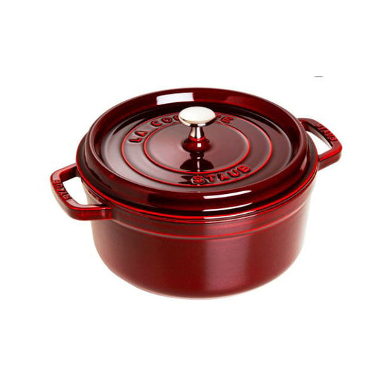 Staub Round Cocotte 5.2L / 5.5-Qt Grenadine