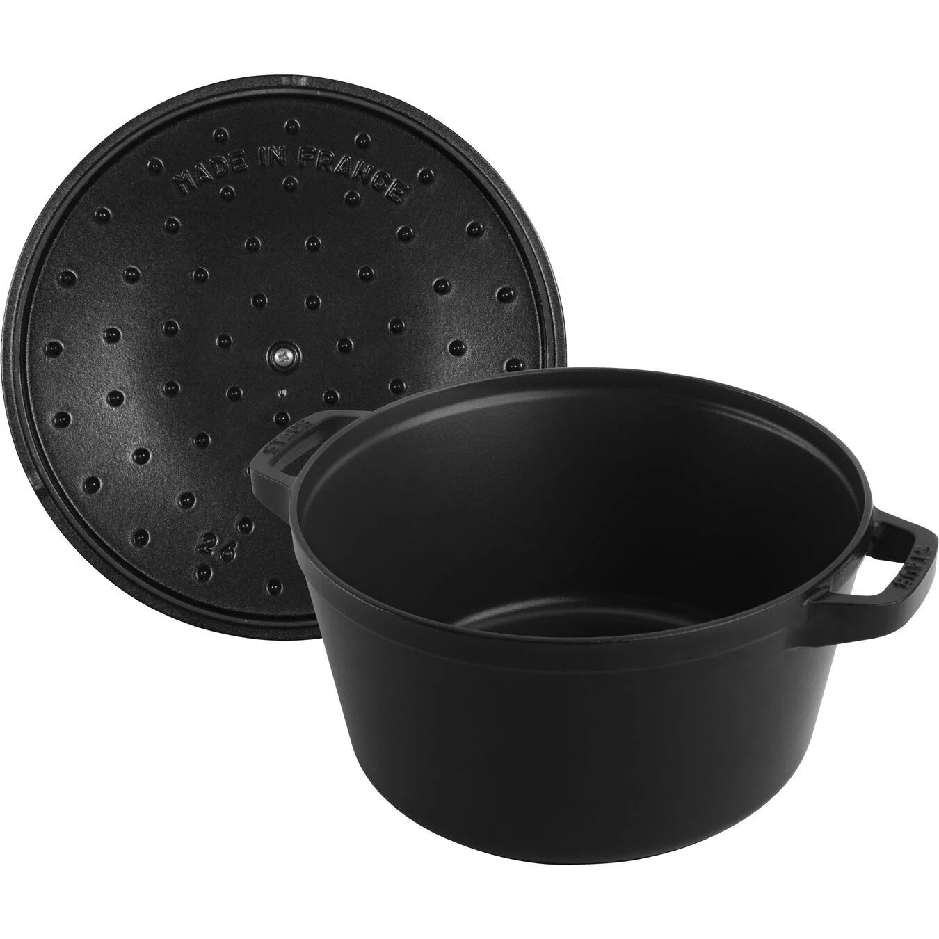 Staub 4pc Stackable Set - Black