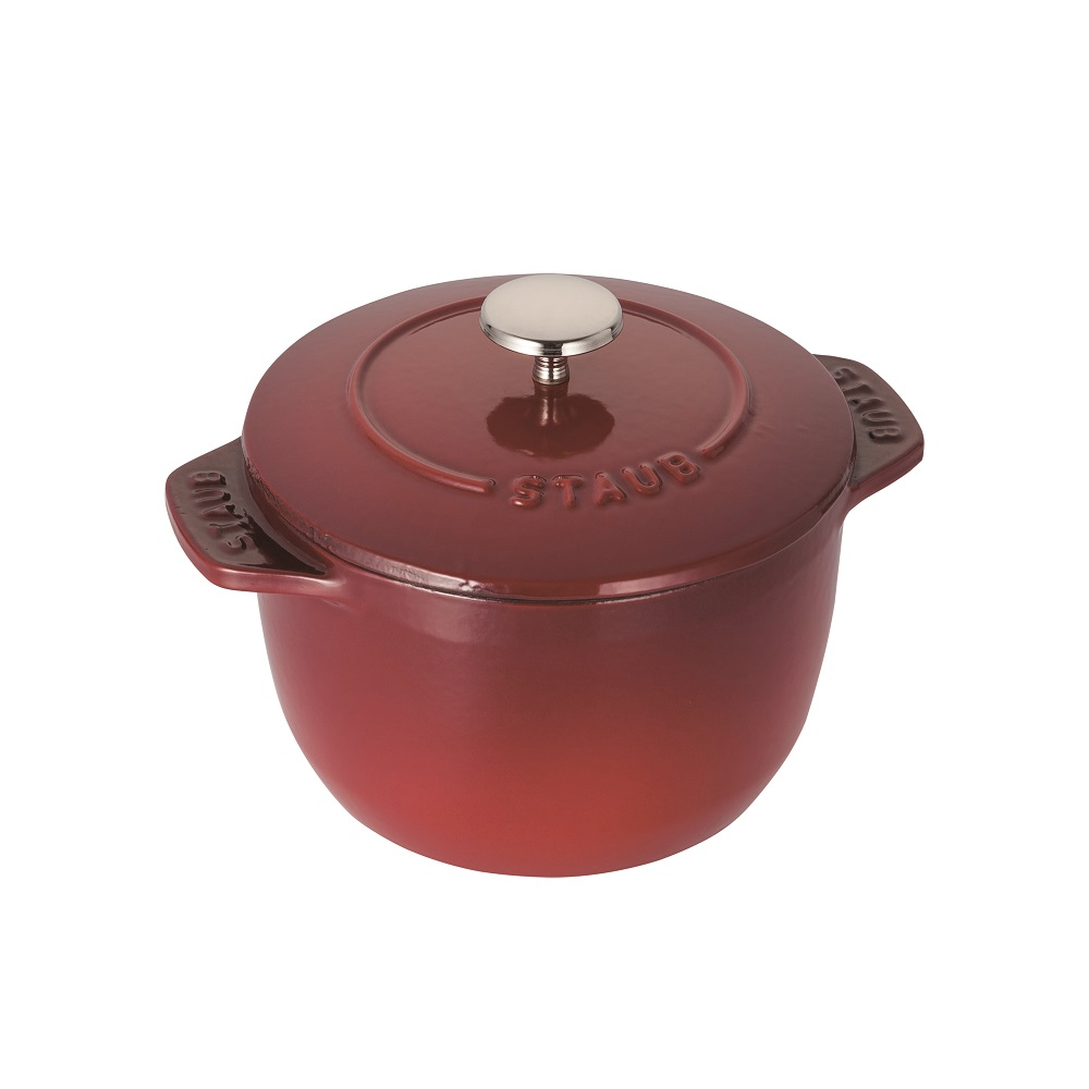 Staub Petite Round 1.7L / 1.9-Qt Cherry Cocotte