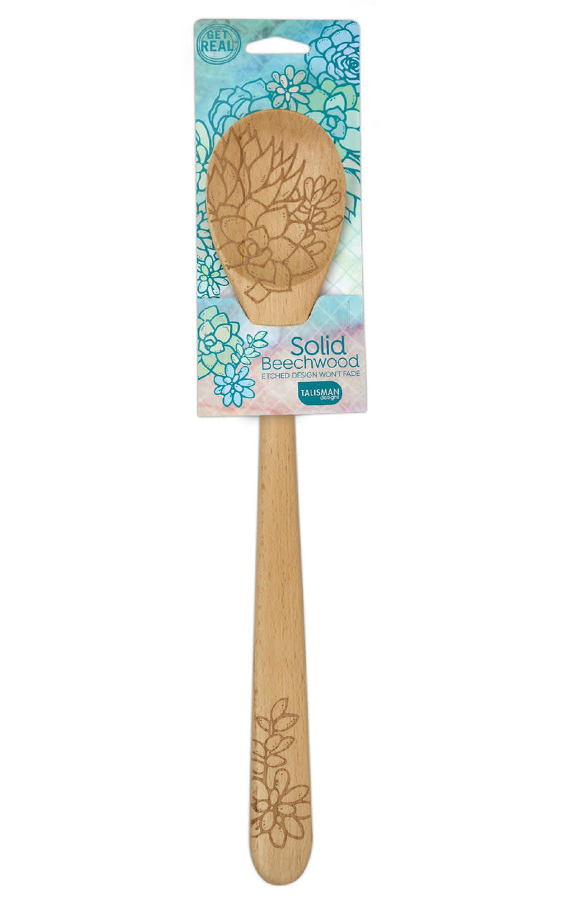 Beechwood Sauce Spoon - Succulent
