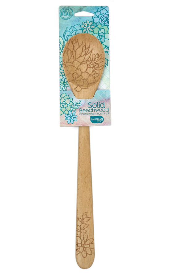 Beechwood Sauce Spoon - Succulent