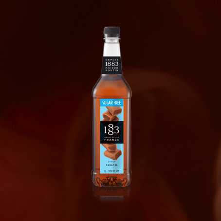 1883 - Sugarfree Caramel Syrup 1L plastic