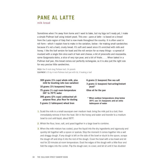 Sullivan Street Bakery Cookbook - Jim Lahey