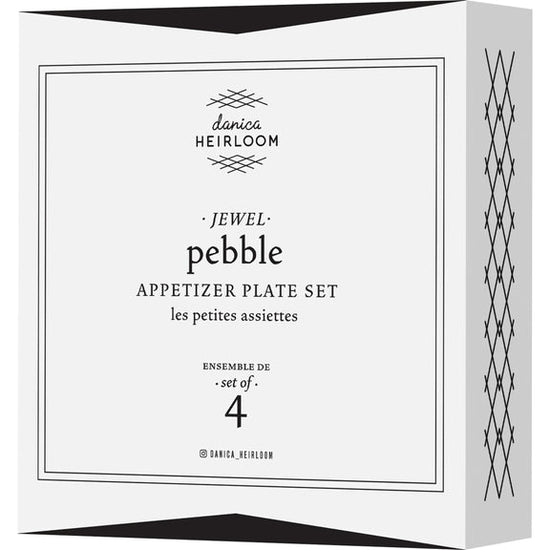 Pebble Plates (Set of 4) - Jewel * SALE 25% OFF *