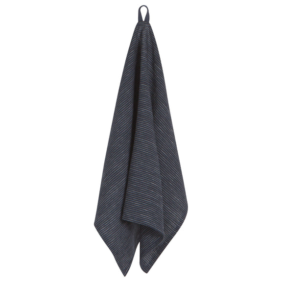 Tea Towel - Heirloom Linen Midnight Blue