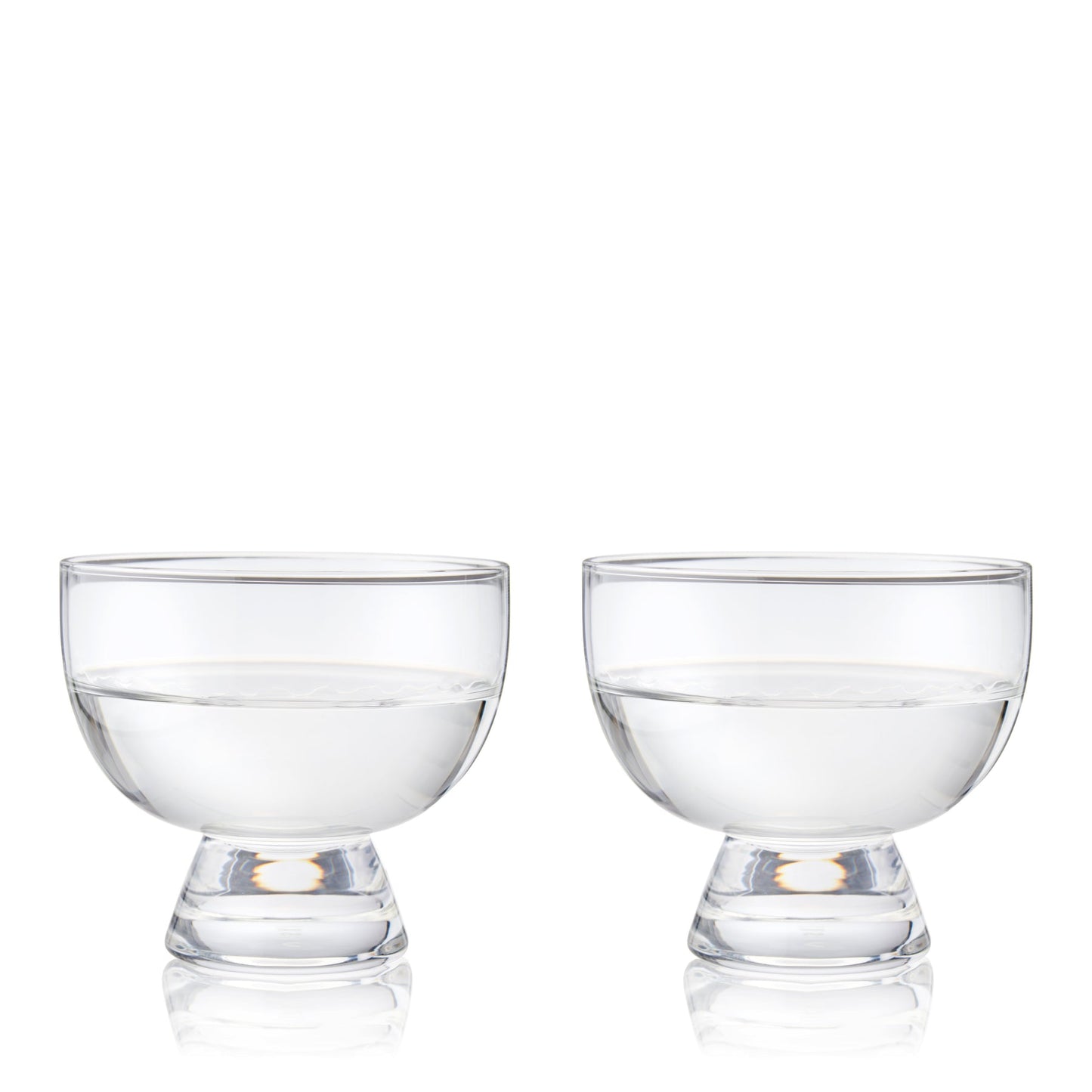 Viski Crystal Mezcal Glasses - 6oz