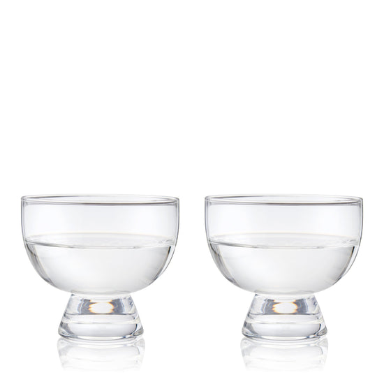 Viski Crystal Mezcal Glasses - 6oz