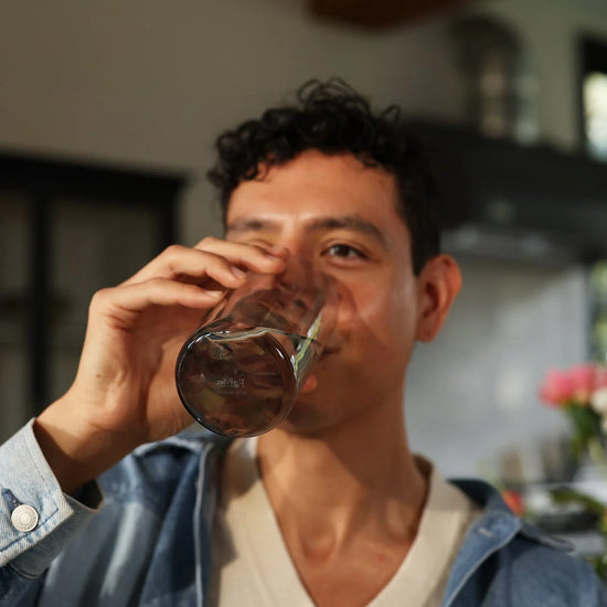 Fable The Tall Glasses 4pc - Smoke Gray