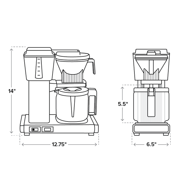 Technivorm MoccaMaster KBGV Select - Terracotta