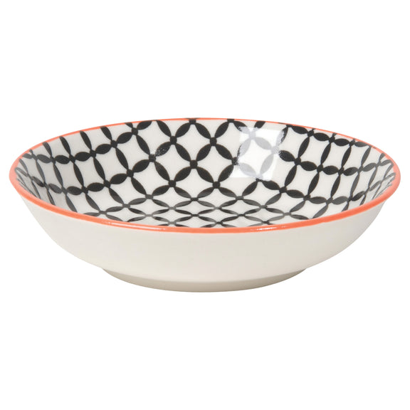 Dip Bowl - Black Lattice