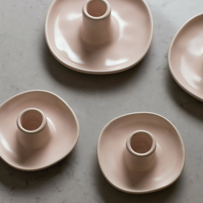 Fable The Candle Holders - Large - Blush Pink
