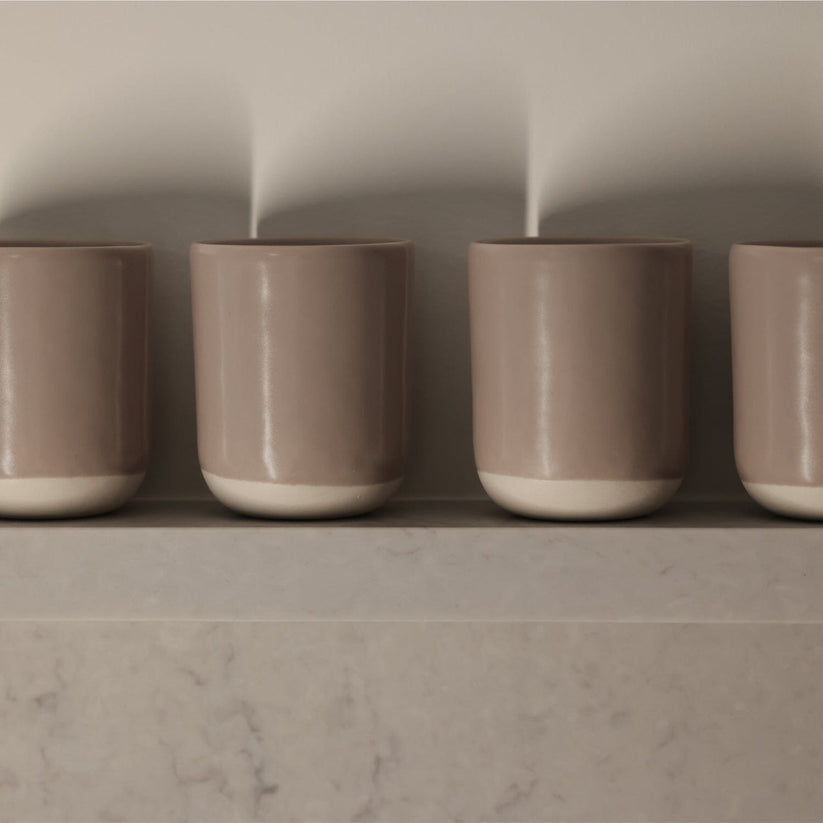 Fable The Cappuccino Cups 4pc - Desert Taupe