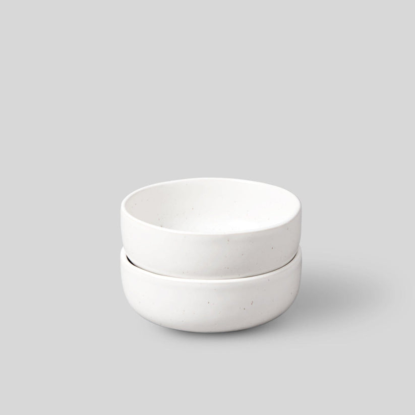 Fable The Cereal Bowl 4pc - Speckled White