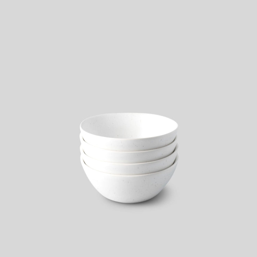 Fable The Dessert Bowls 4pc - Speckled White