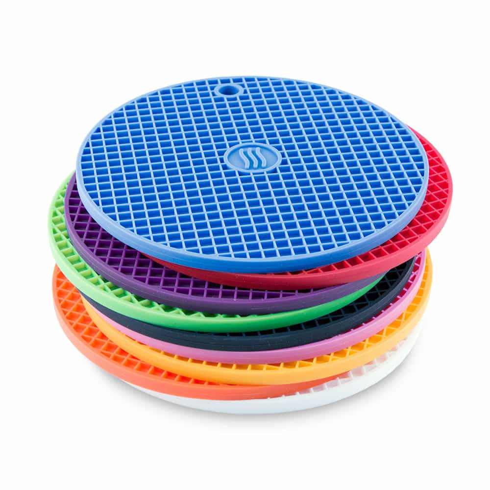 ThermoWorks Silicone Trivet - 7" Round White