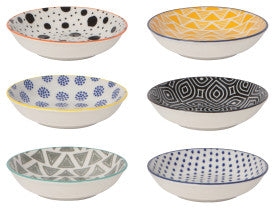 Pinch Bowl Set/6 - Bits & Dots