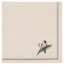 Napkins S/ 4 -Forest Birds