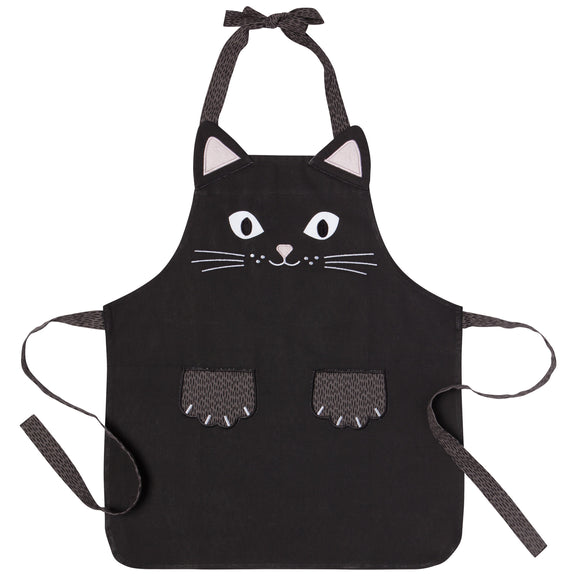 Kids Apron & Hat Set - Cat Daydream