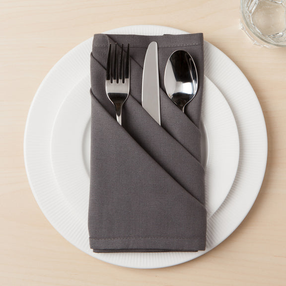Napkin Set/4 - Spectrum - Charcoal