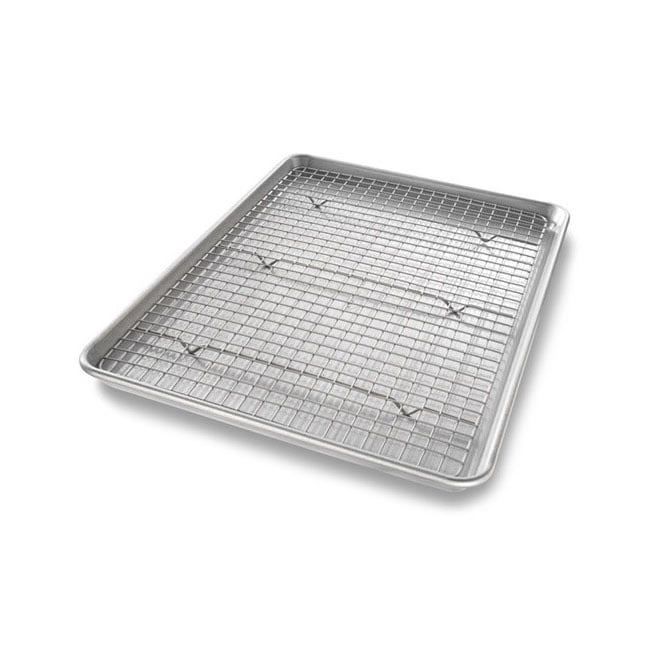 Half Sheet Baking Pan & Rack Set