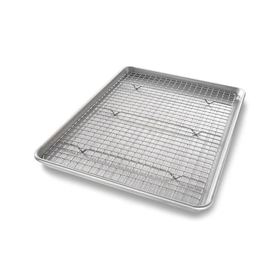 Half Sheet Baking Pan & Rack Set
