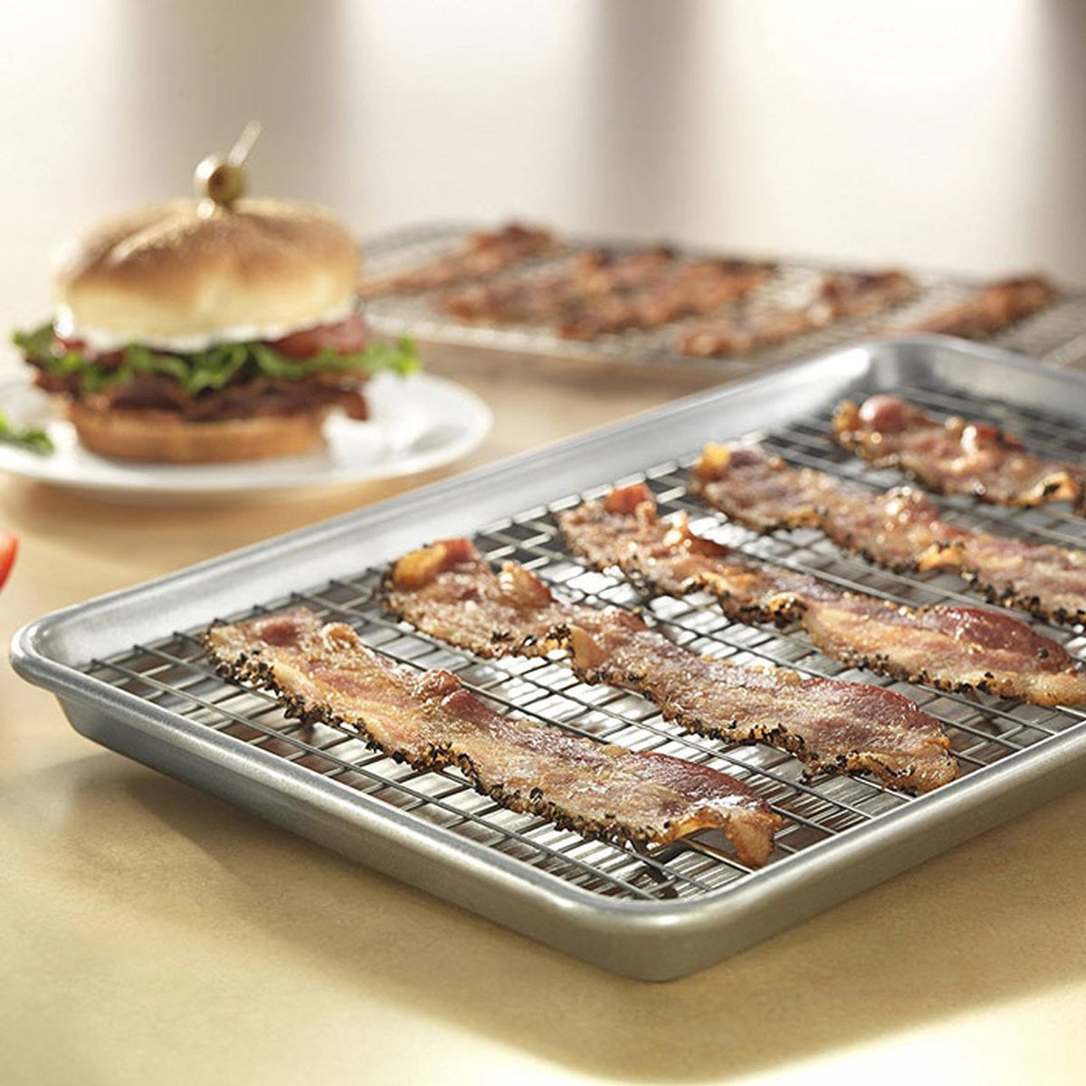 Jelly Roll Sheet Pan & Baking Rack Set – Maison Cookware + Bakeware