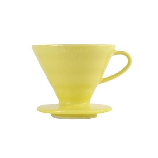 Hario V60-02 Ceramic Dripper - Lemon Yellow