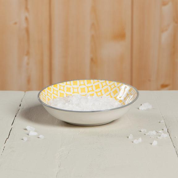 Dip Bowl - Yellow Diamonds
