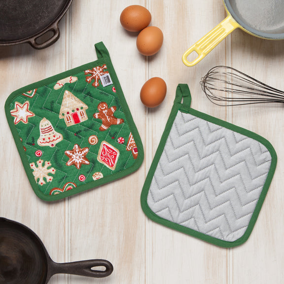 Pot Holder - Basic - Xmas Cookies