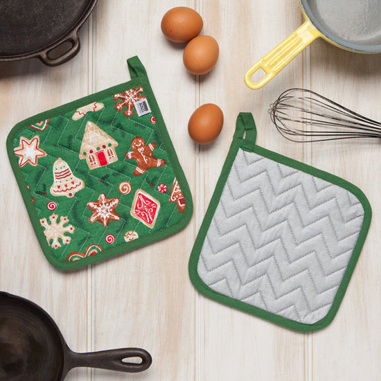 Pot Holder - Basic - Xmas Cookies