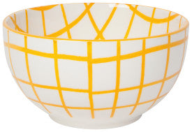 Wobbly Check Everyday Bowls Set/4