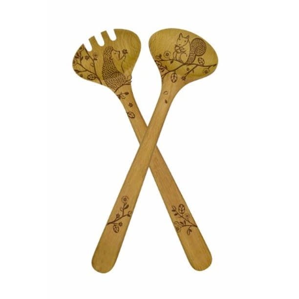 Beechwood Salad Set - Woodland
