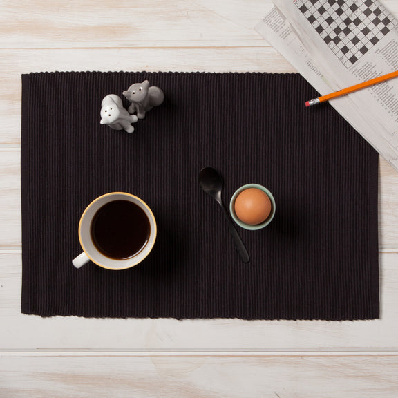 Placemat -  Set/4 - Spectrum - Black