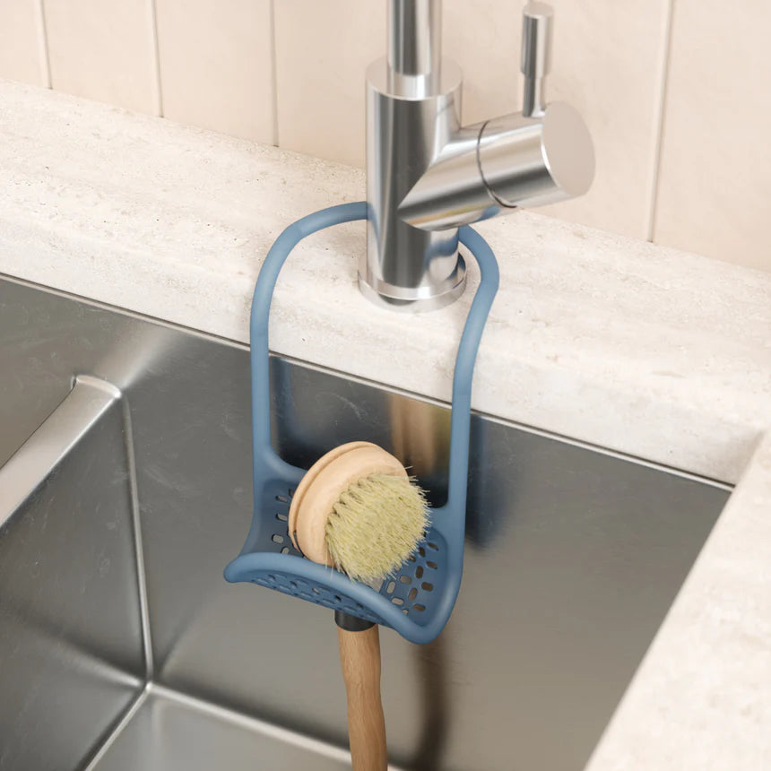 Umbra Sling Sink Caddy - Slate Blue
