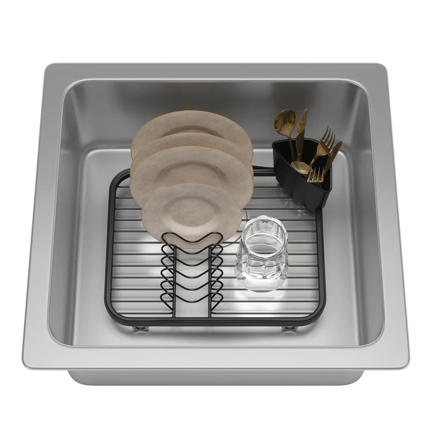 Umbra Sinkin Dish Rack - Black