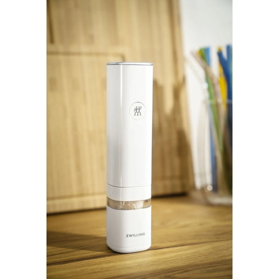 Zwilling Enfinigy Electric Salt and Pepper Mill White Maison