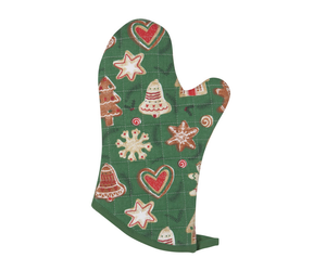 Oven Mitt (Single) - Christmas Cookies