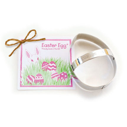 Cookie Cutter w/ Recipe - Easter Egg