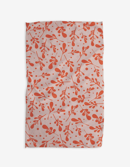 Geometry Kitchen Tea Towel - Raking Red *Price includes $3 Tariff