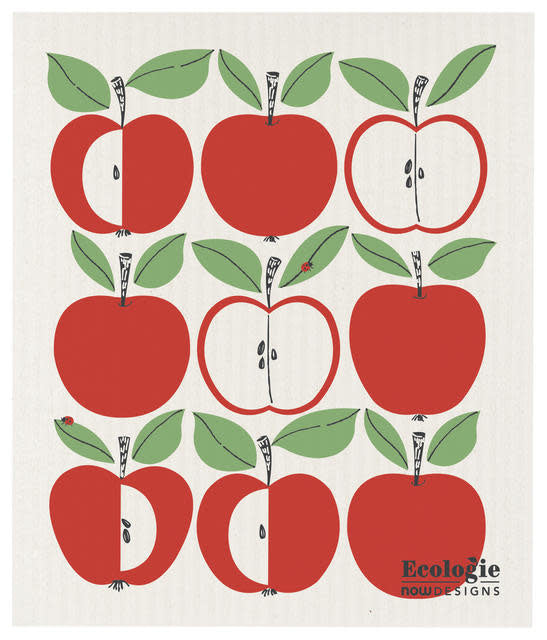 Dishcloth Swedish Delicious - Apples