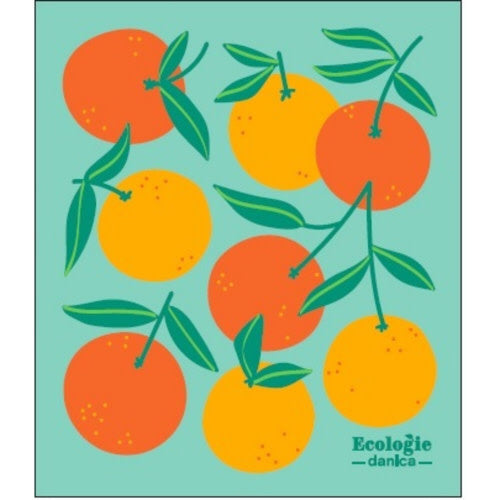 Dishcloth Swedish Oranges
