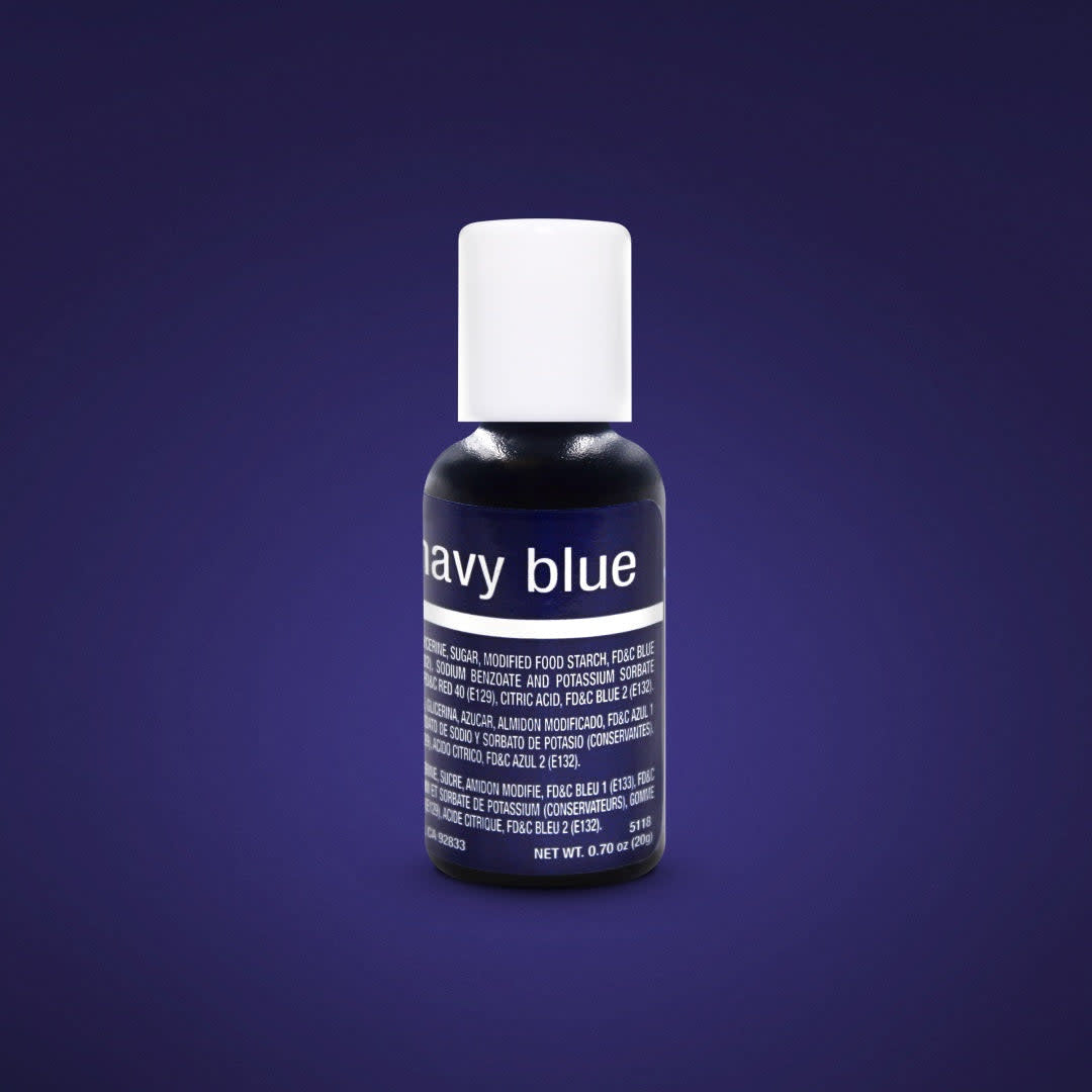 Liqua-Gel Food Colouring - 20ml - Navy Blue