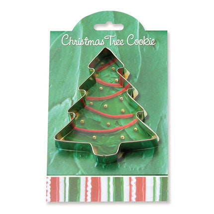 Cookie Cutter w/ Recipe - Christmas Tree  4"