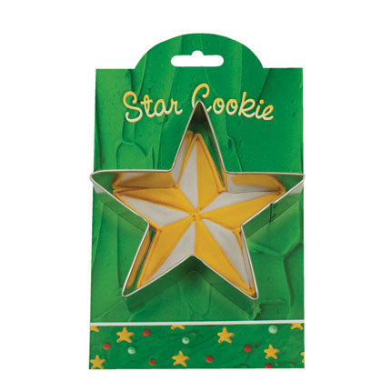 Cookie Cutter w/ Recipe - Star 4.5"