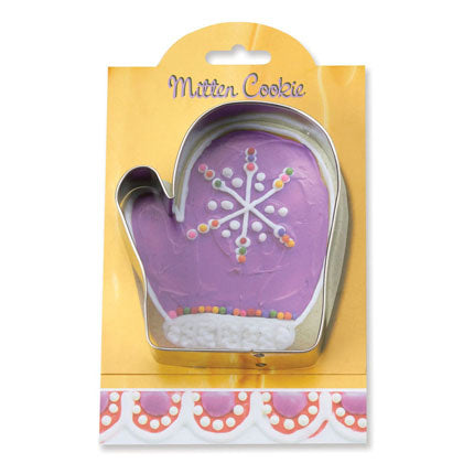 Cookie Cutter w/ Recipe - Mitten 4.5"