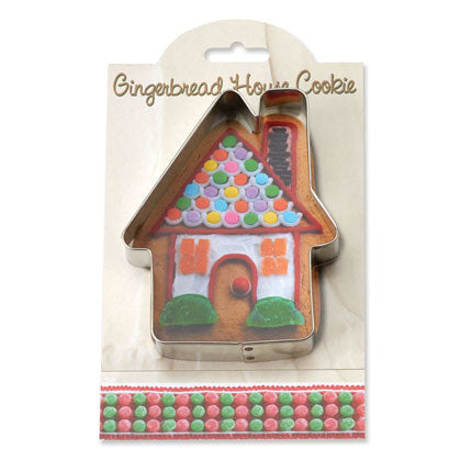 Cookie Cutter w/ Recipe - Gingerbread House