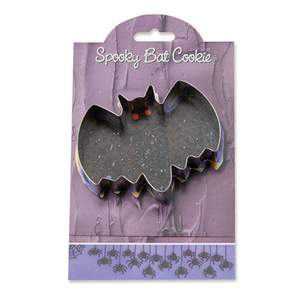 Cookie Cutter w/ Recipe - Spooky Bat 4.25"
