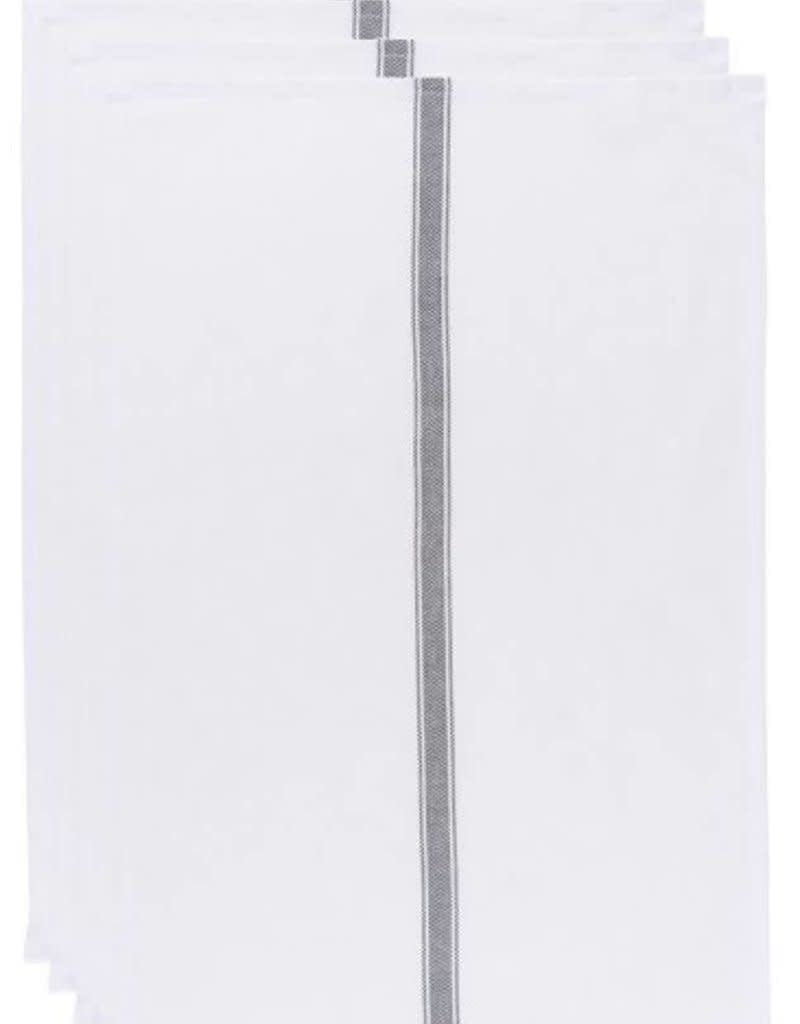 Tea Towewls Brooklyn Stripe - Black