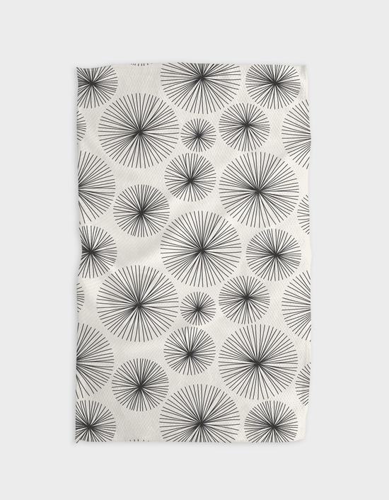 Load image into Gallery viewer, Geometry Kitchen Tea Towel - Sky Party
