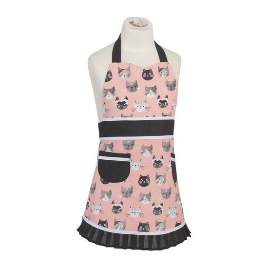 Load image into Gallery viewer, Apron (Kids) Sally Cats Meow
